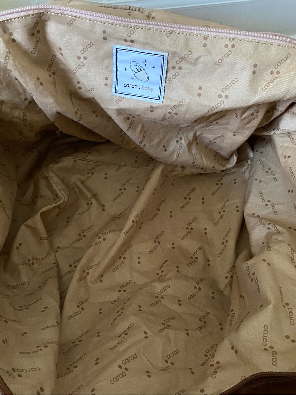 EUC Caraa Baby Hospital Bag brown - Picture 7 of 15